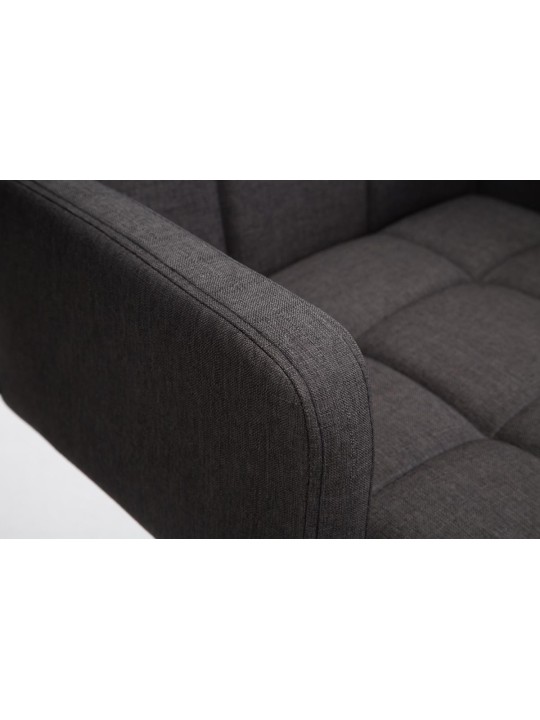 Barstol Los Angeles stof C, mørkegrå