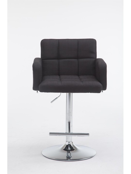 Barstol Los Angeles stof C, sort