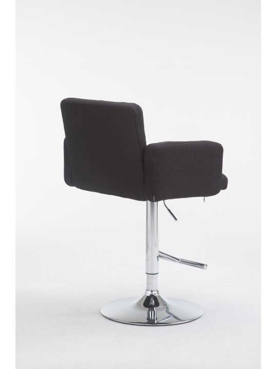 Barstol Los Angeles stof C, sort