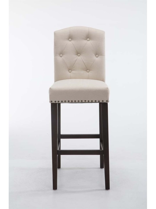 Barstol Louise stof antik, creme