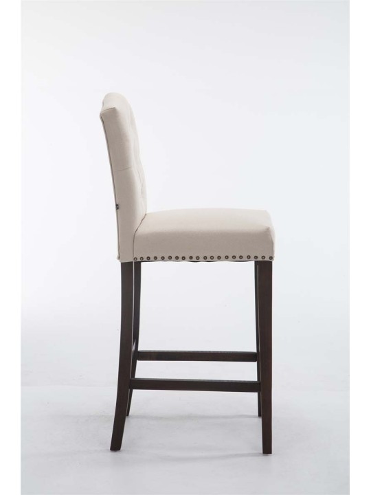 Barstol Louise stof antik, creme