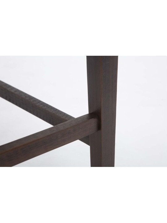 Barstol Louise stof antik, brun