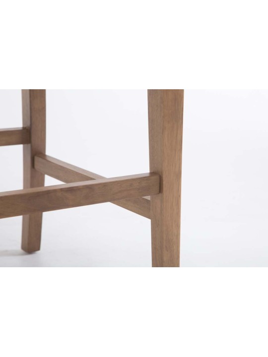 Barstol Louise stof antik-let, lysegrå