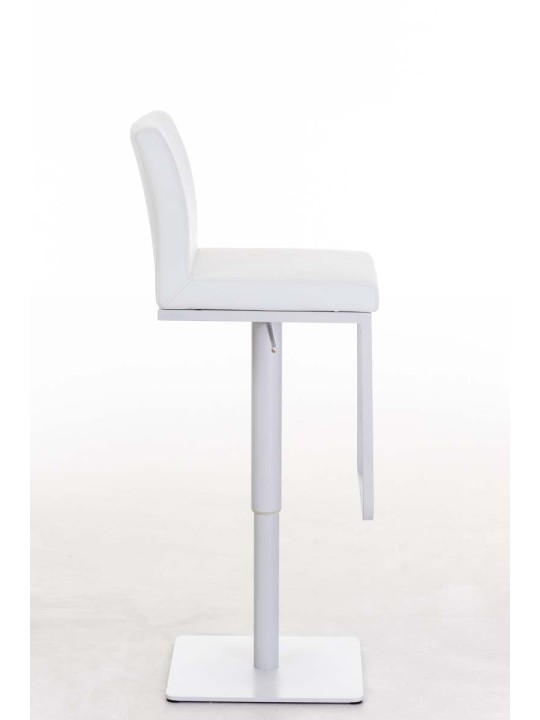 Barstol Panama W imiteret læder, hvid