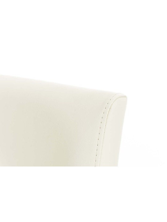 Barstol Panama W imiteret læder, creme
