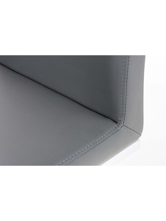 Barstol Panama W imiteret læder, grå Barstol Panama W imiteret læder, grå