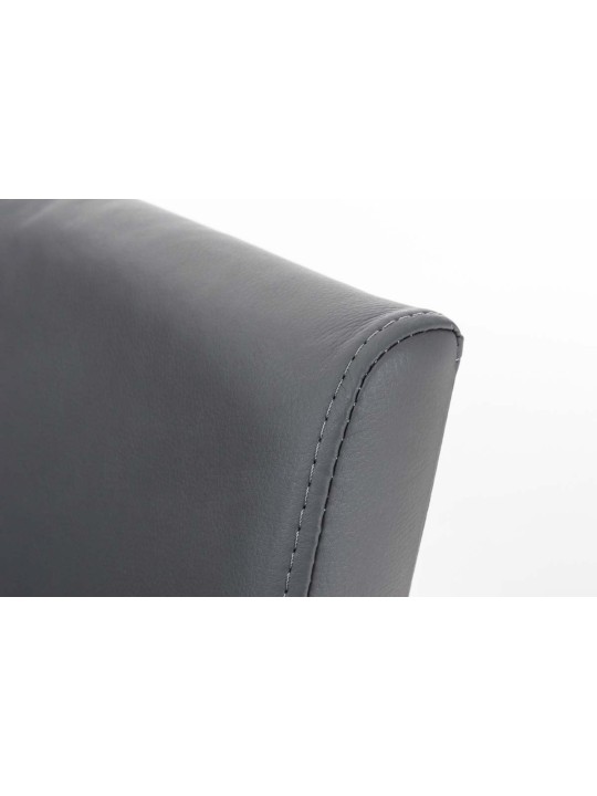 Barstol Panama W imiteret læder, grå Barstol Panama W imiteret læder, grå