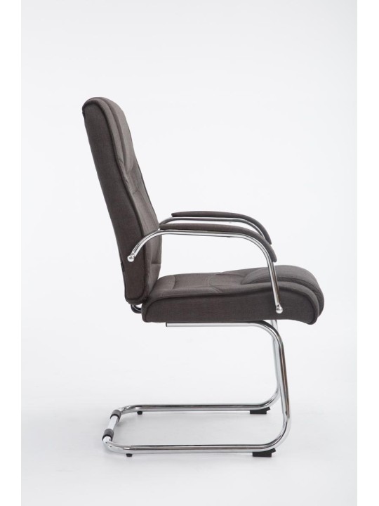 Besøgsstol Attila stof, mørkegrå Besøgsstol Attila stof, mørkegrå