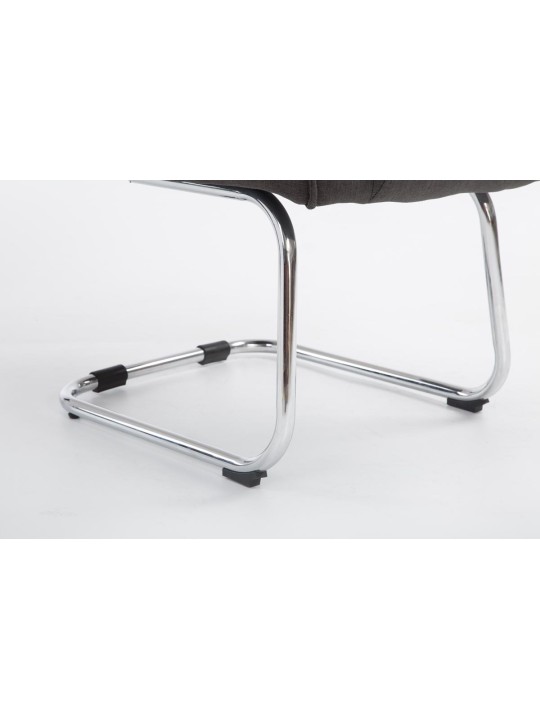 Besøgsstol Attila stof, mørkegrå Besøgsstol Attila stof, mørkegrå