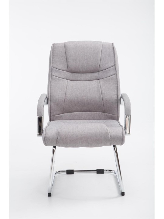 Besøgsstol Attila stof, grå