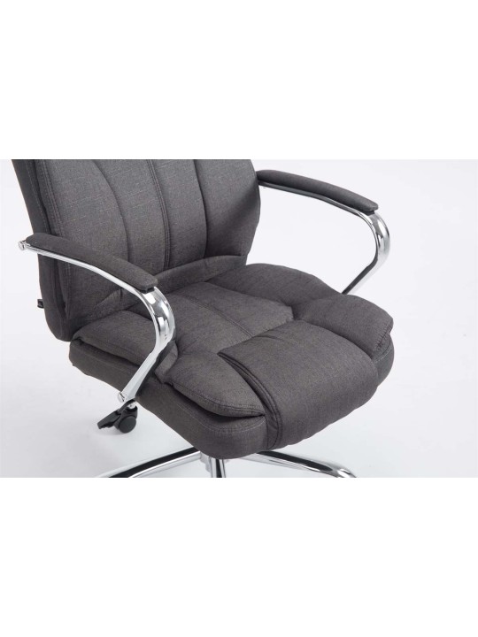 Kontorstol BIG Xanthos stof V2, mørkegrå