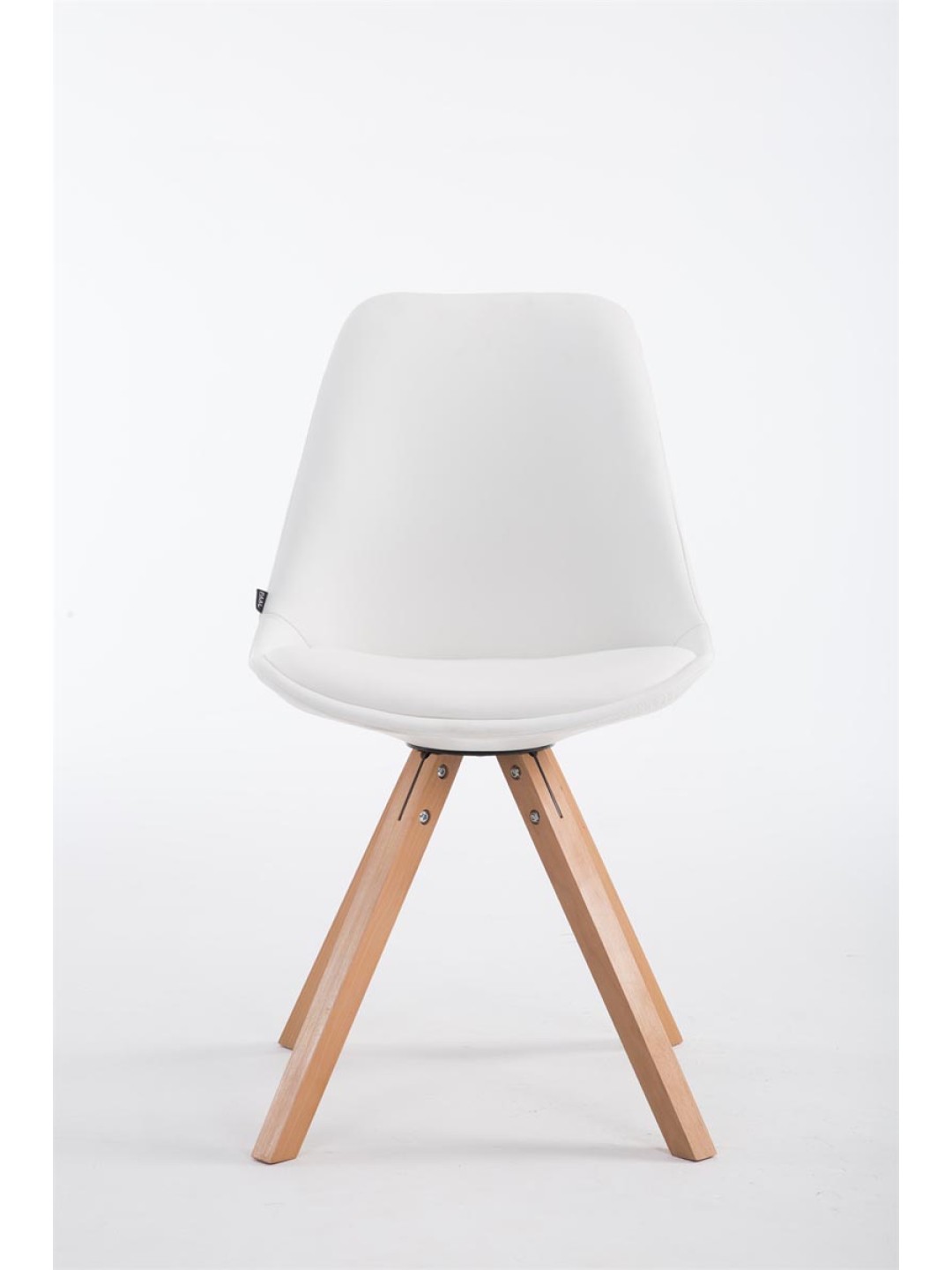 Besøgsstol Laval Natura Square, hvid