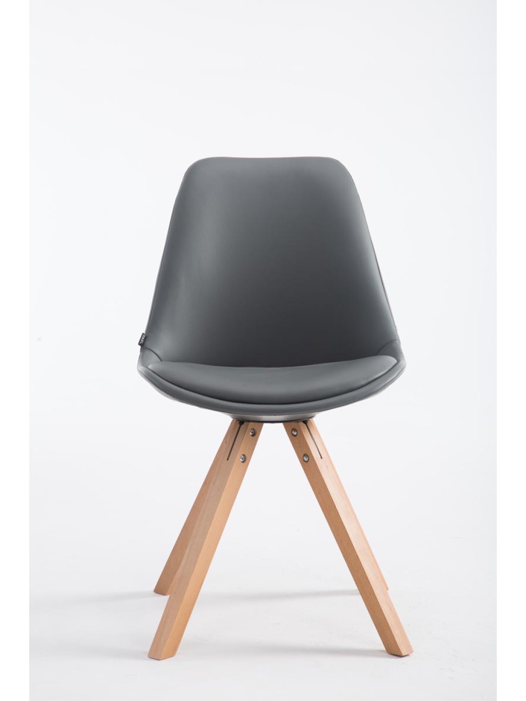 Besøgsstol Laval Natura Square, grå