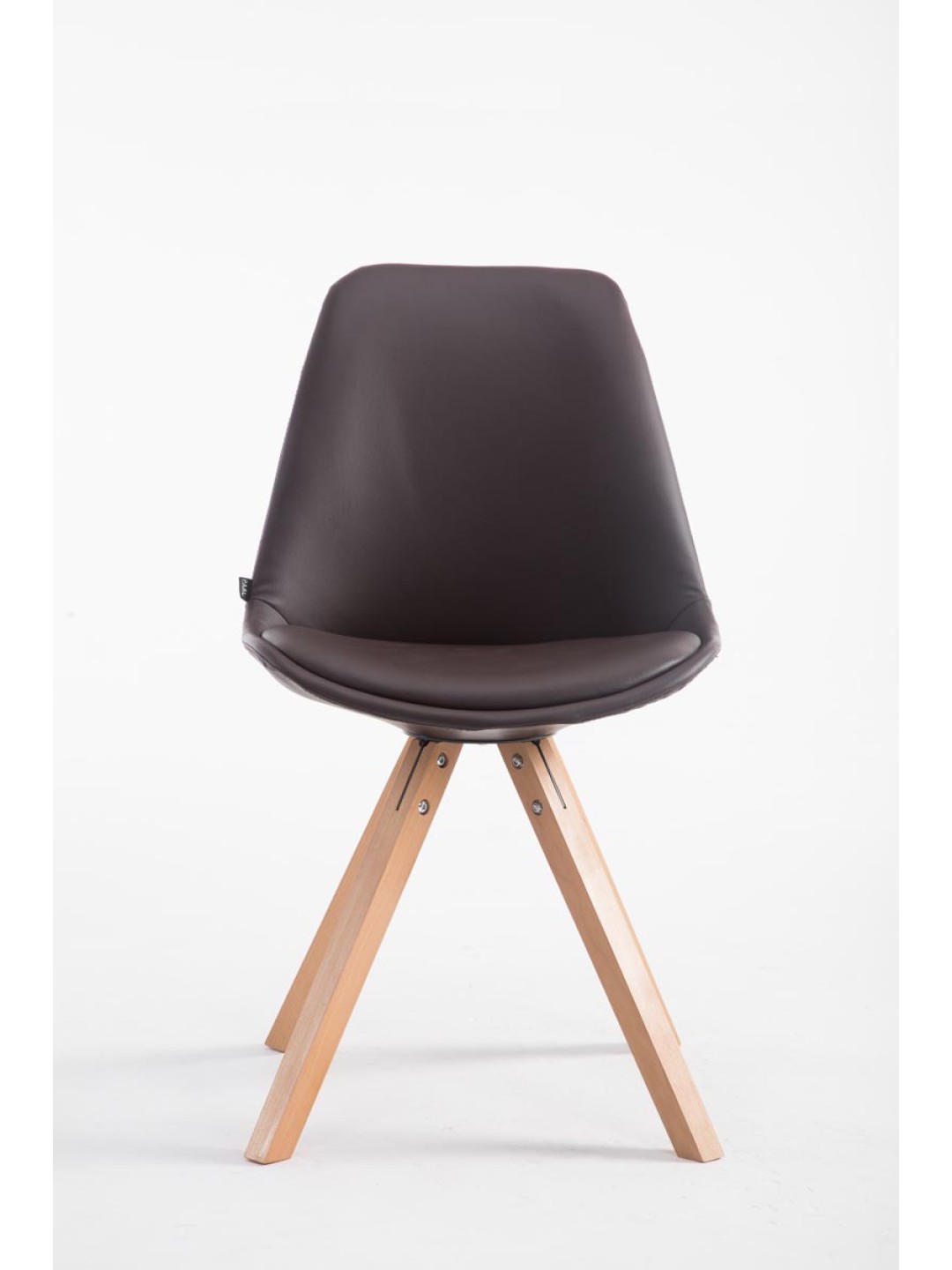 Besøgsstol Laval Natura Square, brun