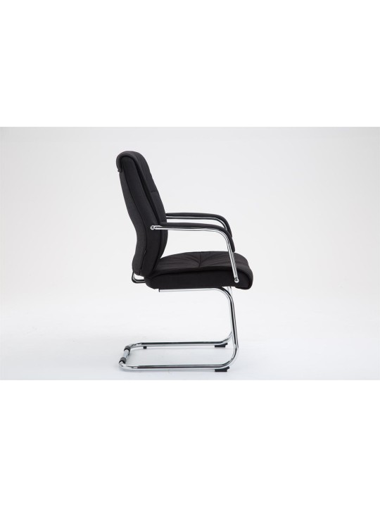 Besøgsstol Sievert stof, sort