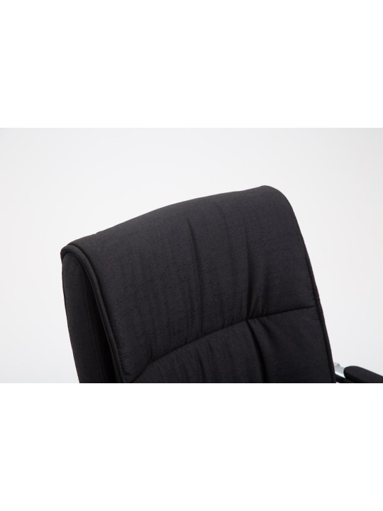 Besøgsstol Sievert stof, sort