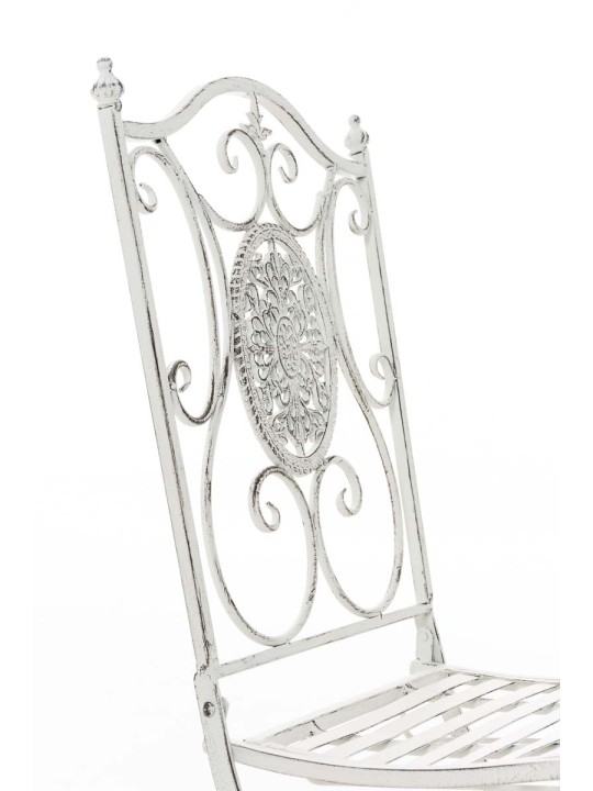 Aldeano siddegruppe, antik hvid Aldeano siddegruppe, antik hvid