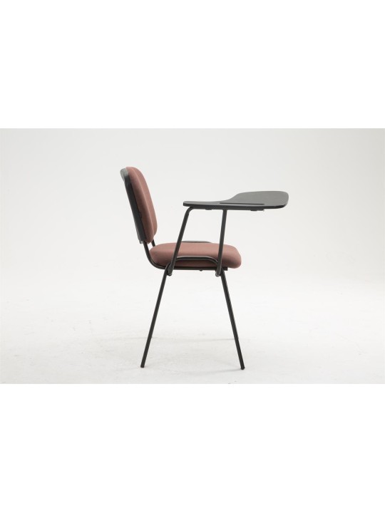 Ken stol med klapbordsstof, brun