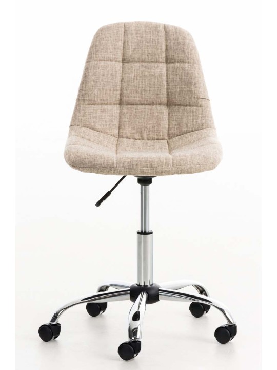 Kontorstol Emil stof, creme