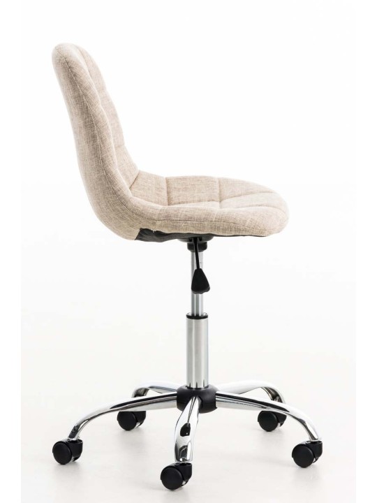 Kontorstol Emil stof, creme