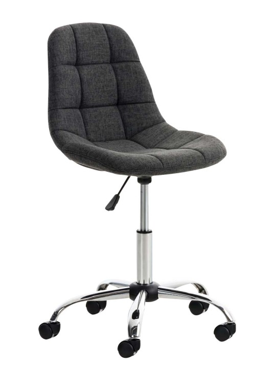Kontorstol Emil stof, mørkegrå Kontorstol Emil stof, mørkegrå