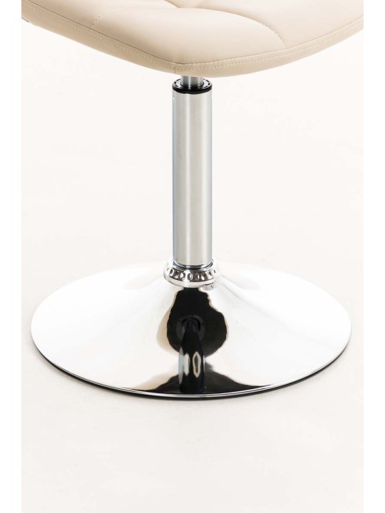 Stol Emil imiteret læder, creme Stol Emil imiteret læder, creme