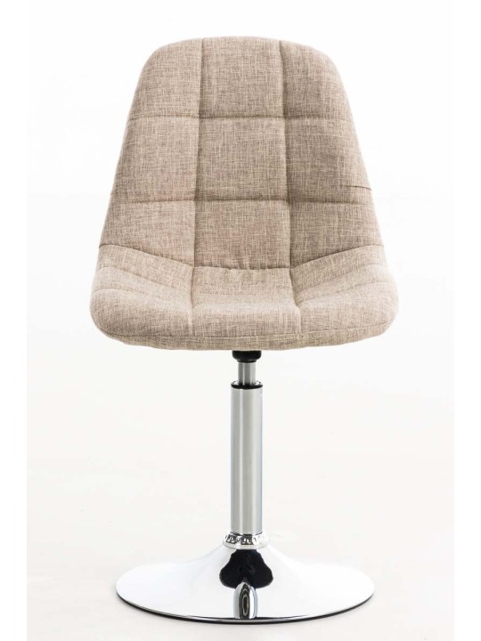 Stol Emil stof, creme