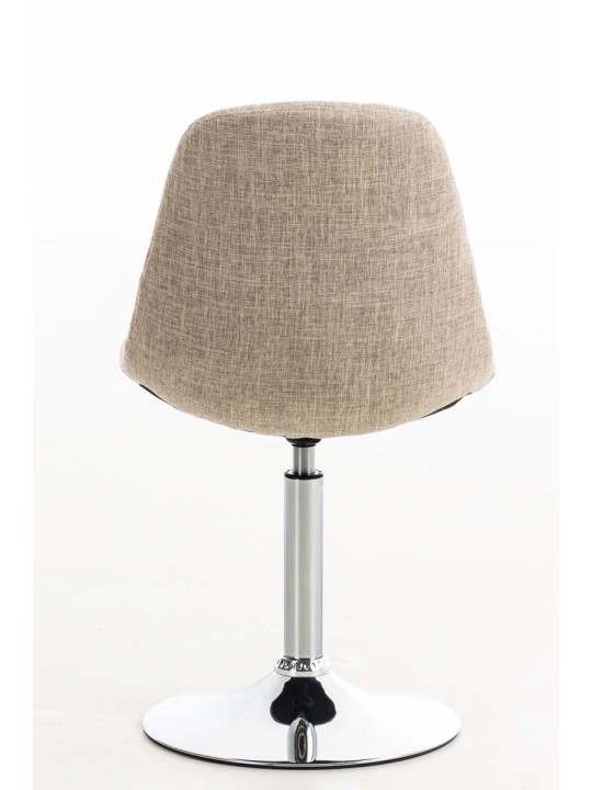 Stol Emil stof, creme