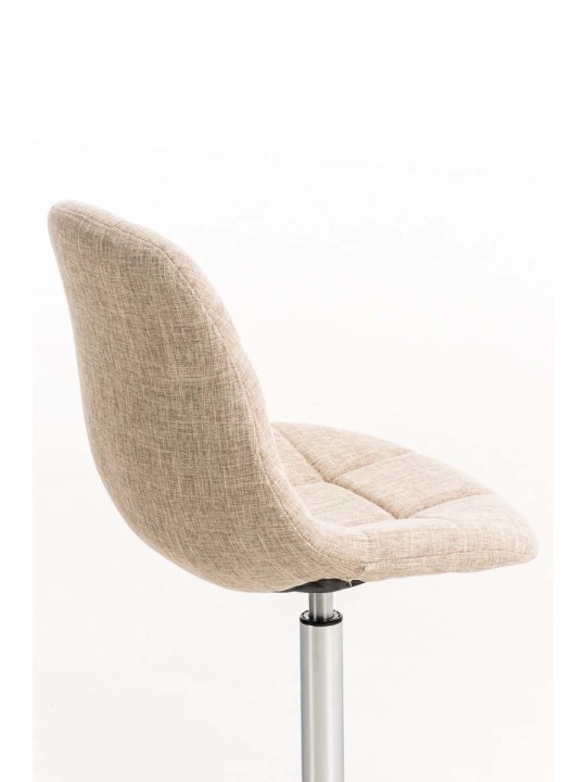 Stol Emil stof, creme