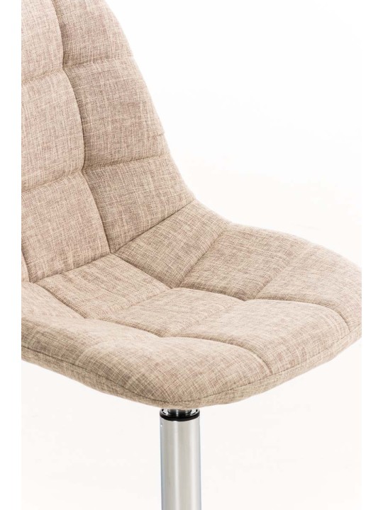 Stol Emil stof, creme