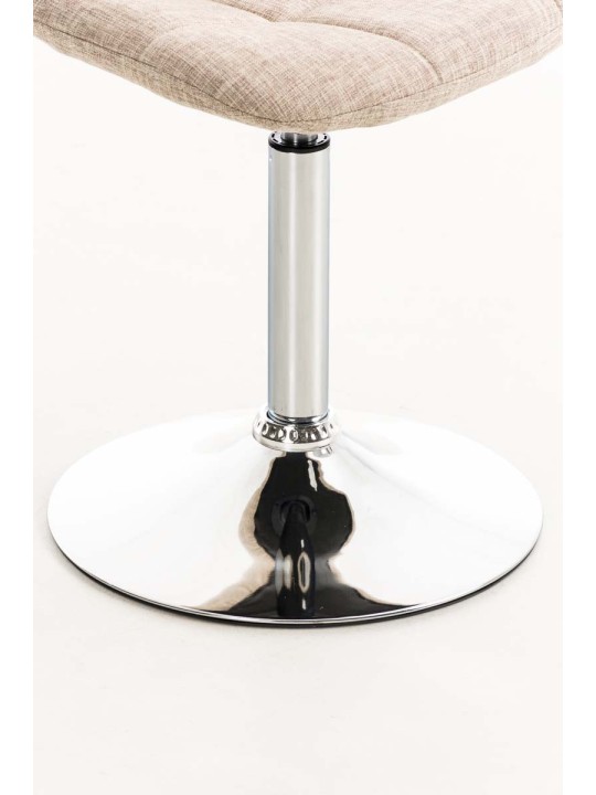 Stol Emil stof, creme