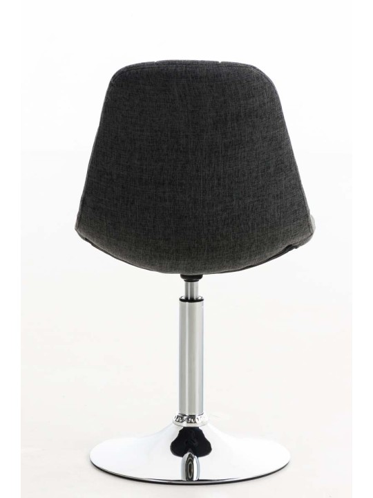 Stol Emil stof, mørkegrå Stol Emil stof, mørkegrå