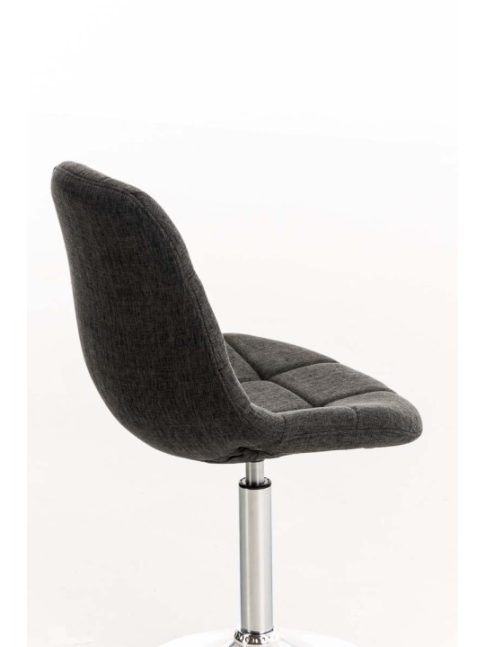 Stol Emil stof, mørkegrå Stol Emil stof, mørkegrå