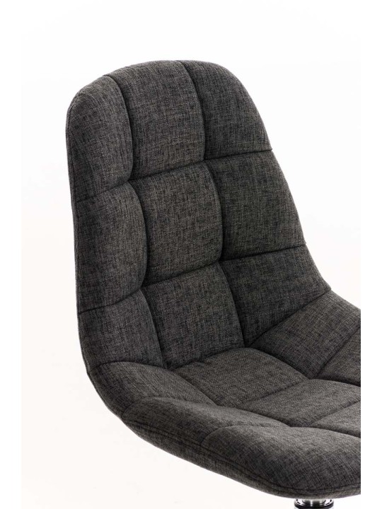 Stol Emil stof, mørkegrå Stol Emil stof, mørkegrå