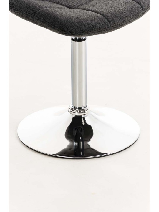 Stol Emil stof, mørkegrå Stol Emil stof, mørkegrå