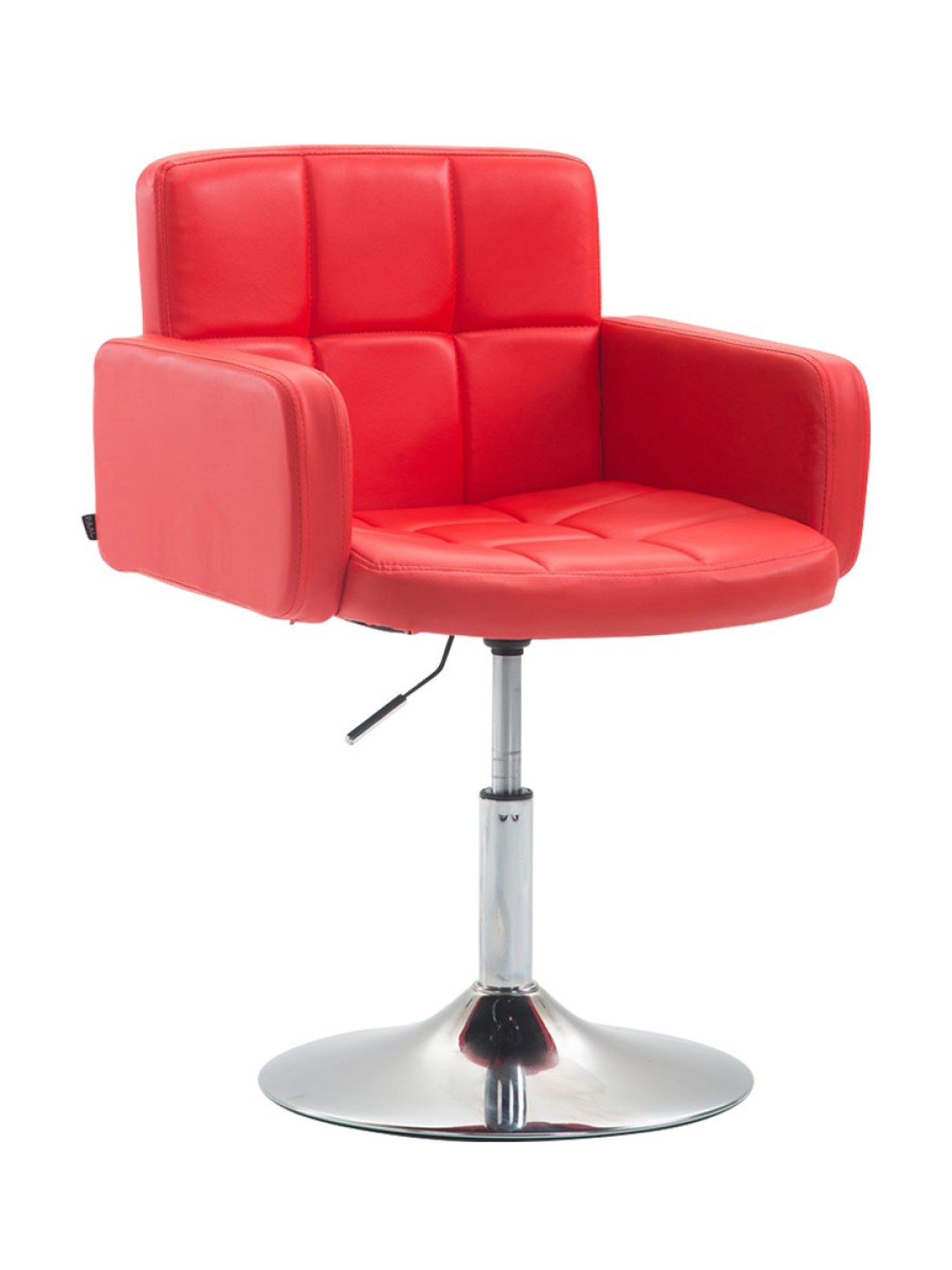 Liggestol Los Angeles imiteret læder, rød