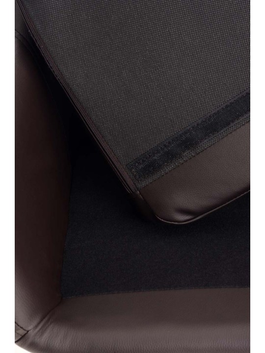 Barstol Grant imiteret læder, brun