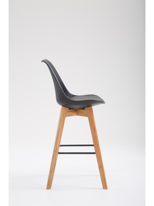 Barstol Metz plast Natura, sort Barstol Metz plast Natura, sort