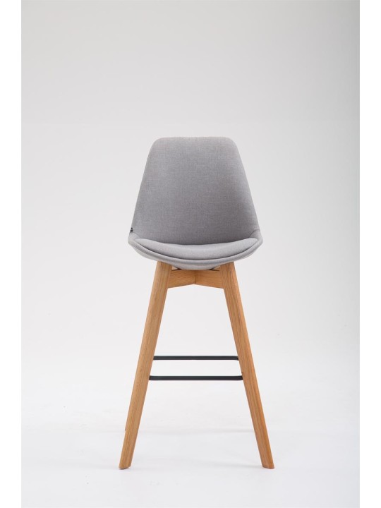 Barstol Metz stof Natura, grå