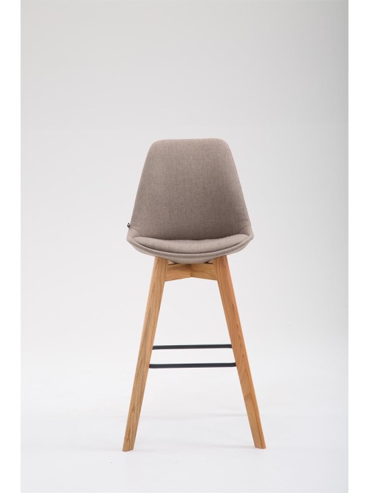 Barstol Metz stof Natura, taupe