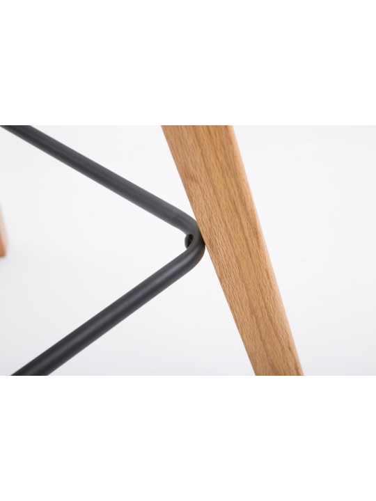 Barstol Metz stof Natura, blå