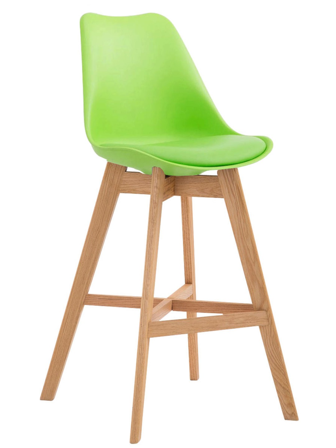 Barstol Cannes plast Natura, grøn