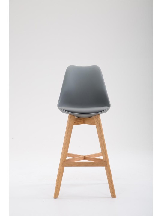 Barstol Cannes plast Natura, grå Barstol Cannes plast Natura, grå