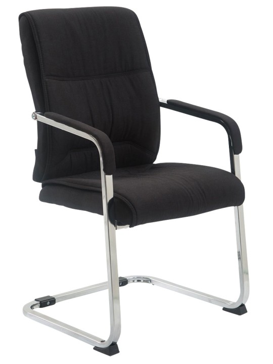 XL besøgsstol Anubis stof, sort XL besøgsstol Anubis stof, sort