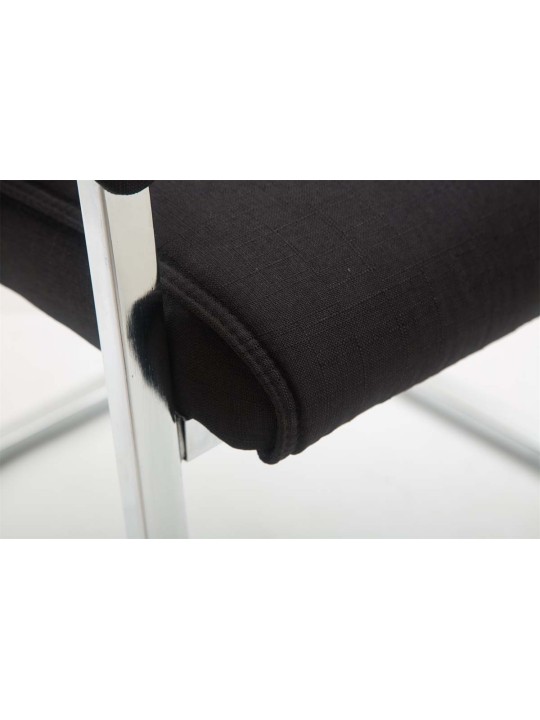 XL besøgsstol Anubis stof, sort XL besøgsstol Anubis stof, sort