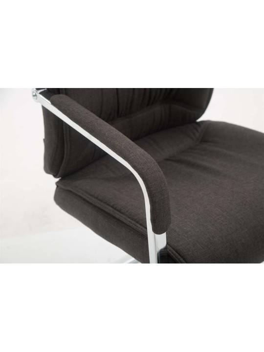 XL besøgsstol Anubis stof, mørkegrå