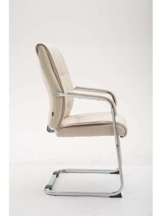 XL besøgsstol Anubis stof, creme