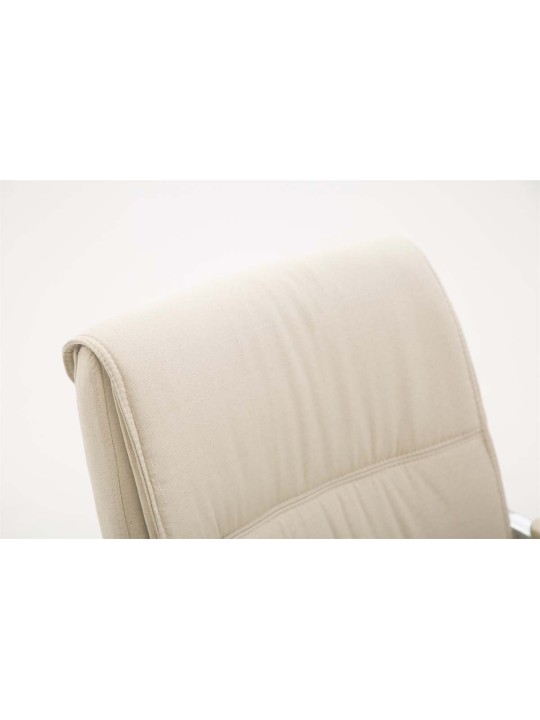 XL besøgsstol Anubis stof, creme