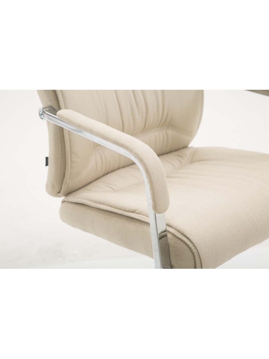 XL besøgsstol Anubis stof, creme