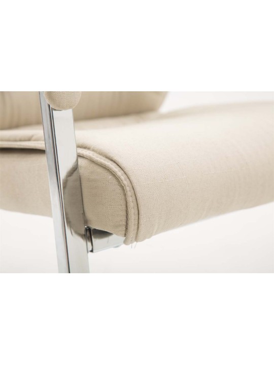 XL besøgsstol Anubis stof, creme